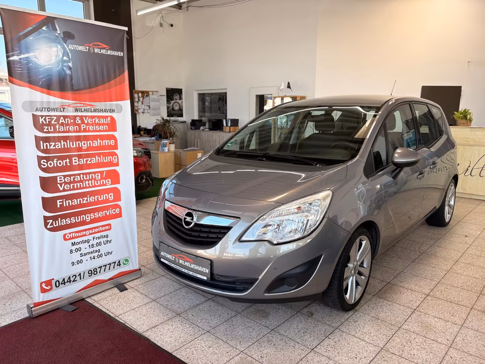  Opel Meriva B 1.4*93TKM*TÜV-8.27*Klima*Alu*Temp*